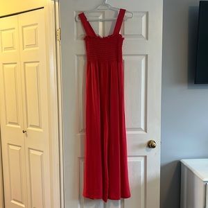 Roxy pant suit, red.  Tried on but never worn.